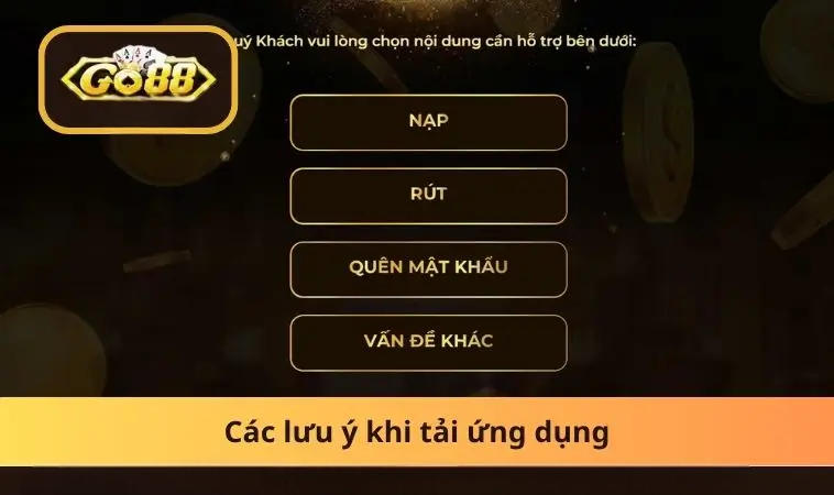 Tải App GO88 – Giải Trí Mượt Mà, Bảo Mật Tuyệt Đối Mọi Lúc